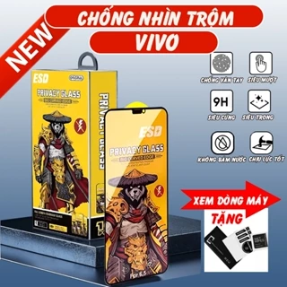 Cường lực chống nhìn trộm Vivo Y17S,Y21,Y21S,Y33,Y33S,Y01,Y15A,Y20/Y12S,Y90,Y91C/Y93/Y22/Y95/Y1S/Y51/Y53S/Y02