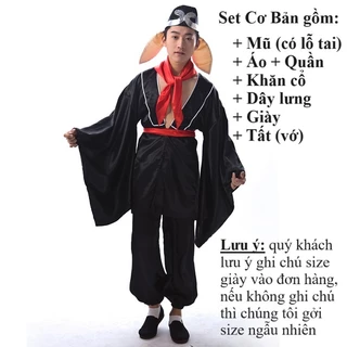 (Set Cơ Bản) Trang phục hóa trang Trư Bát Giới bộ đồ Chư Bát Giới cơ bản bán kèm phụ kiện