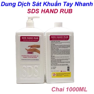 Dung Dịch Sát Khuẩn Tay Nhanh SDS HAND RUB Chai 1000ML