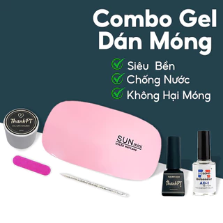 Combo Gel Gắn Móng Giả, Nail Box Siêu Chắc ThanhPT - Keo Dán Móng Tay Siêu Bền, Chống Nước, Không Hại Móng và Bao Đẹp