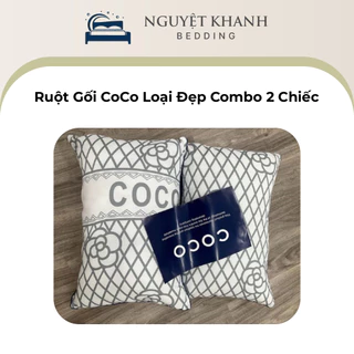 Ruột Gối CoCo Loại Đẹp Combo 2 Chiếc Thiết Kế Nhiều Màu ,Viền Đen Sang Trọng