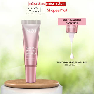 Kem Chống Nắng M.O.I Nâng Tông Tự Nhiên 10ml