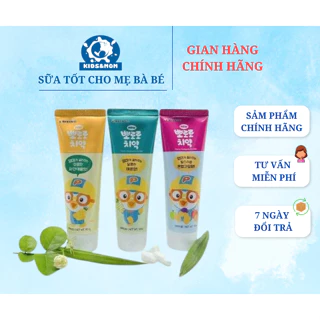 Kem đánh răng Kem Đánh Răng Pororo Cho Trẻ Em nhiều vị 50g Hàn Quốc shop Hong