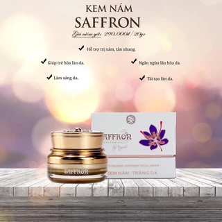 Kem Nám [FREESHIP TOÀN QUỐC] Saffaron Giúp Tăng Sinh Collagen Mờ Thâm Nám Cho Làn Da Trẻ Trung Sáng Mịn Hũ 50gr