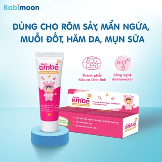 [Quà tặng] Kem Em Bé Plus mimi - dùng khi bị rôm sảy, hăm da, muỗi đốt (Kem embe Plus Tuýp 5g)