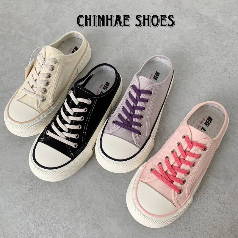 Giày sục thể thao vải canvas đế mềm dẻo êm ái phong cách năng động cho nam nữ (tăng 1size) basic Ullzang S016
