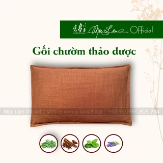 GỐI CHƯỜM nóng thảo dược - Túi chườm thảo dược cổ gáy - Gối chườm thảo dược đa năng giảm đau, thư giãn Giá Rẻ