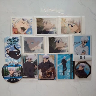 [chú Cá vàng màu tím][Hàng sẵn] Goods, Card pola, Card wafer nhân vật Gojo Satoru - JJK/Jujutsu Kaisen