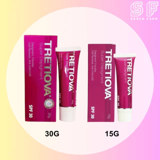 Tretiova Kem Giảm Nám 15g/ 30g - Kem Gamma Mờ Thâm, Nám, Tàn Nhang