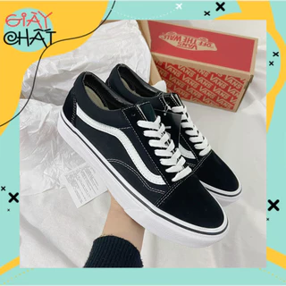 Giày Vans Vault Old Skool, Giày Sneaker Vans Đen Vạch Trắng Nam Nữ Full Box Bill || Van_ Vault