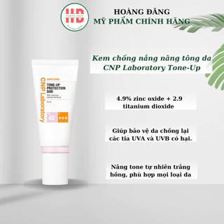 Kem chống nắng CNP Laboratory Tone up