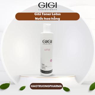 Nước hoa hồng Gigi Lotus Toner cấp ẩm sâu cho da 250ml