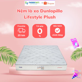 Đệm Lò Xo Túi 1 Sợi Dunlopillo LifeStyle Plush - Độ cao 25cm