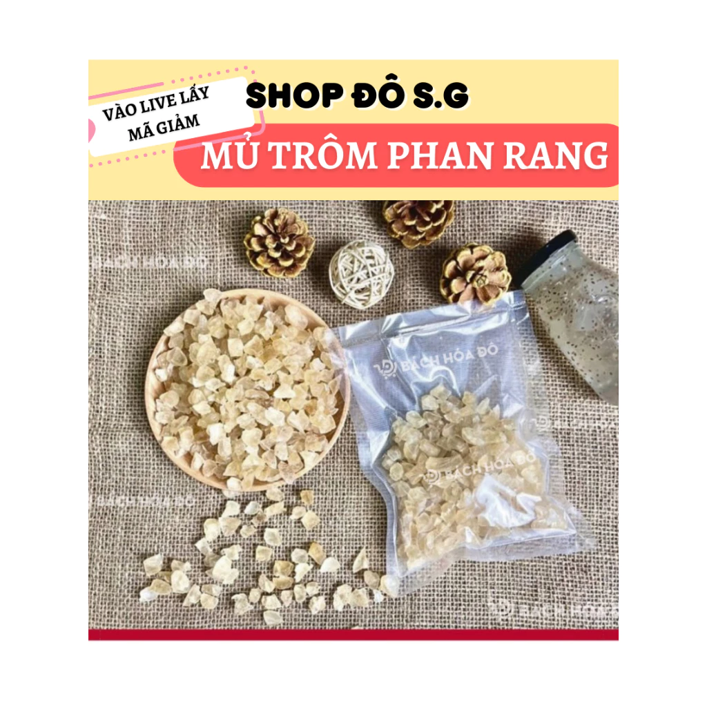 Mủ Trôm Sạch Chính Gốc Phan Rang Nguyên Chất Không Tẩy Trắng Bách Hóa Đô Sài Gòn
