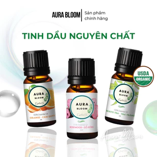 Tinh Dầu Thiên Nhiên Nguyên Chất Thơm Phòng Aura Bloom 10ml | Tinh dầu Treo xe Nhập Khẩu