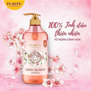 Sữa tắm Purite By Provence Cherry Blossom 850ml