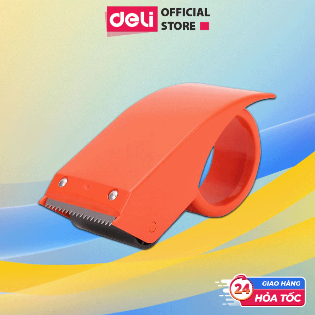 Dao Cắt Băng Dính Đóng Gói Đơn Hàng Deli - Chất Liệu Cao Cấp Siêu Bền, Có Thể Cắt Cuộn Tối Đa Kích Thước 48MM×150Y HCM