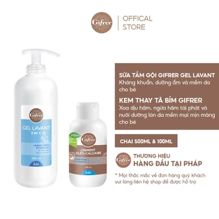 Combo Sữa tắm gội + Kem Kem thay tã bỉm Liniment nuôi dưỡng làn da cho bé Fysoline