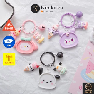 (576) Móc Khoá, Keychain, Treo Túi, Cặp, Balo Nhiều Charm Hình Dễ Thương