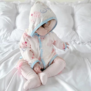 Áo Khoác Nắng Mùa Hè Cotton Mềm Mát Hoạ Tiết Đáng Yêu Cho Bé Trai Bé Gái