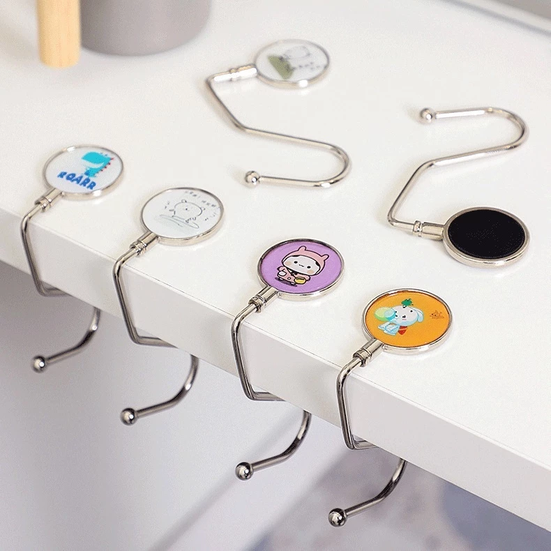 🏵️🏵️Giá Đỡ Móc Treo Túi Xách Gắn Dưới Bàn Tiện Dụng Khả năng chịu lực mạnh mẽ Các mẫu khác nhau Túi xách tay Ví bàn móc