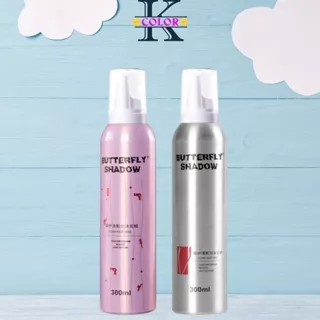 Gôm mềm giữ nếp tóc BUTTERFLY SHADOW 300ML Keo bọt dạng mềm tạo kiểu và giữ nếp tóc uốn xoăn tự nhiên bồng bềnh