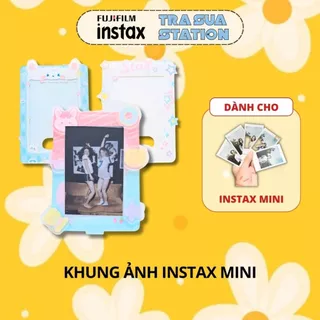 Khung ảnh để bàn Acrylic Standee dành cho ảnh Instax, ảnh 6x9, Card Idol