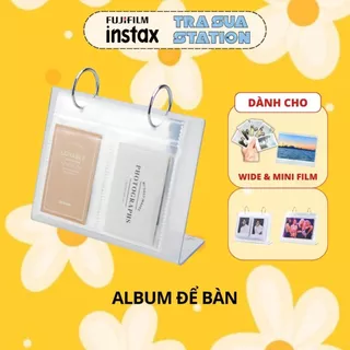 ALBUM ĐỂ BÀN - ALBUM CHO DÒNG ẢNH INSTAX MINI (68 TẤM) / INSTAX WIDE (34 TẤM)