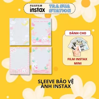 Set 20 Sleeve Bọc Đựng Bảo Vệ Card Idol Kpop/ Ảnh Pola/ Ảnh Instax Mini Nhiều Họa Tiết Dễ Thương