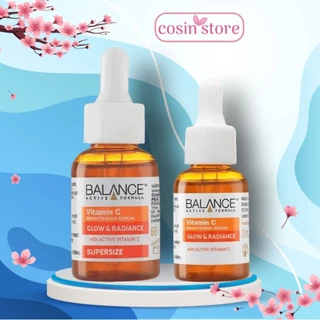 Serum Balance Active Formula Vitamin C Brightening Serum Glow & Radiance 30ml 60ml Làm Sáng Da, Mờ Thâm shop Cosin Store