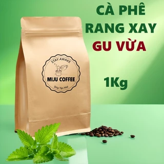 [1Kg] Cà phê trộn cà phê rang xay cao cấp gu vừa đắng êm thơm đầy tròn vị