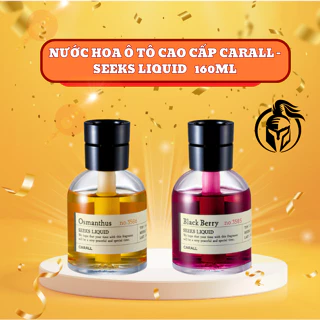 Nước hoa Ô tô Cao Cấp CARALL - SEEKS LIQUID Cherry/Trà Xanh - 160ML-2 mùi