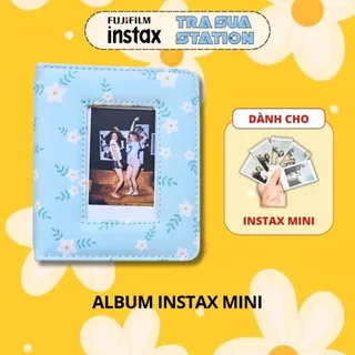 ALBUM INSTAX MINI (65 TẤM) KIỂU HỌA TIẾT - Album Đựng Ảnh Dành Cho Ảnh Film Instax Mini Họa Tiết Xinh Xắn