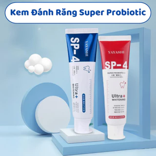 Kem Đánh Răng YAYASHI SP-4 Làm Trắng Răng Chính Hãng Cải Thiện Vết Ố Vàng Và Giúp Hơi Thở Thơm Mát