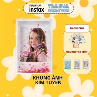 Liquid Frame - Khung ảnh để bàn kim tuyến dành cho film instax Mini