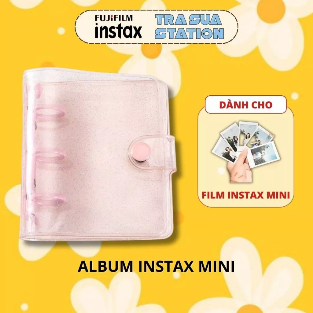 ALBUM INSTAX MINI - ALBUM CÒNG NHỎ MINI CẦM TAY - ĐỰNG 20 TẤM & 50 TẤM (2 LOẠI)