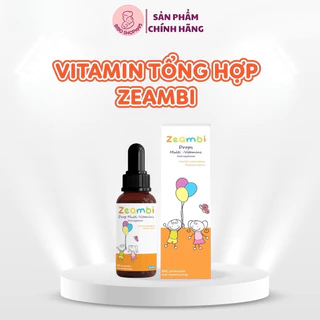 Combo 2 Lọ Vitamin tổng hợp nhỏ giọt Zeambi lọ 30ml