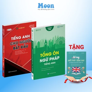 Sách học giải thích ngữ pháp Tiếng anh từ 0 đến 8+ moonbook