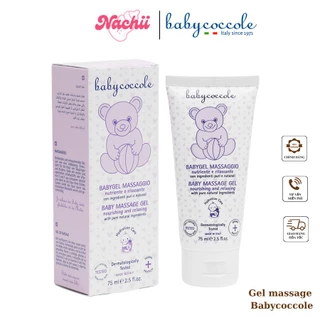 Gel massage Babycoccole 0M+ chiết xuất hạnh nhân 75ml