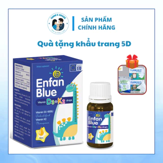 Enfan Blue Vitamin D3 K2 MK7- mẫu mới HSD 07/2026