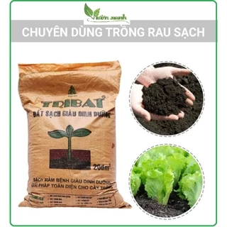 Đất sạch Tribat (bán theo kg) chuyên trồng rau sạch, ươm cây, gieo hạt giống