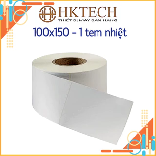 Giấy In Nhiệt A6 Dạng Cuộn 350 Tờ Kích Thước 100x150 mm In Đơn Shopee, In Đơn Thương Mại Điện Tử