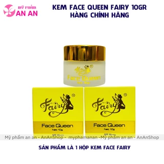 Kem Face Fairy Queen 10gr, Mẫu mới 2024 hàng chính hãng, dưỡng trắng da mặt