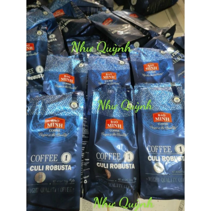 (LẺ=SỈ) 500G cafe pha phin bảo minh 1, bảo minh B, chồn mộc, trọng tín,trung nguyên S