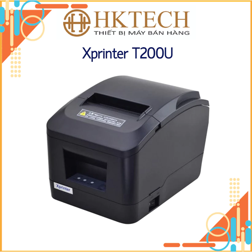 [Chính hãng] Máy in hóa đơn Xprinter T200U khổ giấy 80mm, dao tự cắt