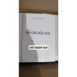 Sổ ghi đầu bài cấp 2 cấp 3( combo 5 quyển), khách Hà Nội xem kỹ sản phẩm trước khi đặt