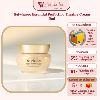 Kem dưỡng  Nâng Cơ Chống Lão Cấp Ẩm Sulwhasoo Essential Perfecting Firming Cream 5ml