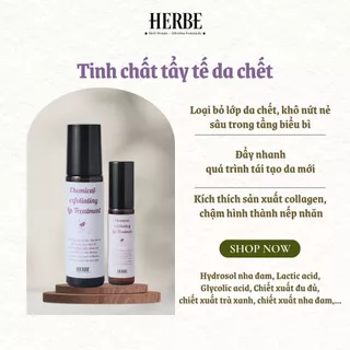 Tinh chất tẩy tế bào chết môi CHEMICAL EXFOLIATING LIP TREATMENT handmade