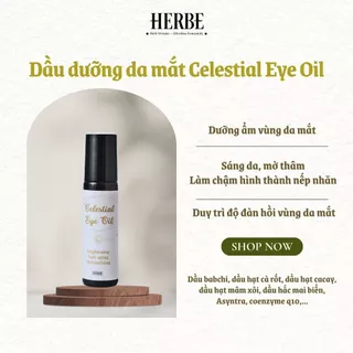 Dầu dưỡng da mắt ngăn ngừa lão hòa mềm mịn vùng da mắt Celestial eye oil handmade