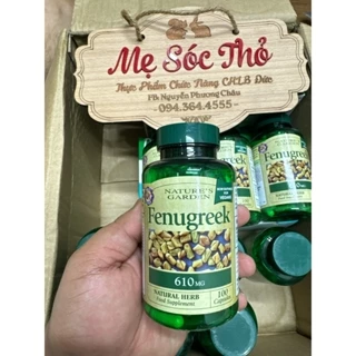 Vitamin Lợi Sữa Cỏ Cà Ri Nature's Garden Anh Quốc 100v Hỗ Trợ Sức Khỏe Sau Sinh - nguyenphuongchau